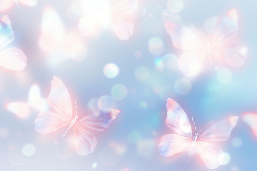 Butterfly shape pattern bokeh effect background backgrounds abstract outdoors.