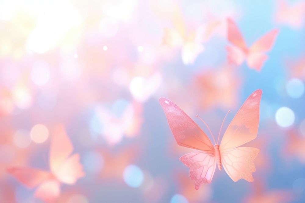 Butterfly shape pattern bokeh effect background backgrounds abstract outdoors.
