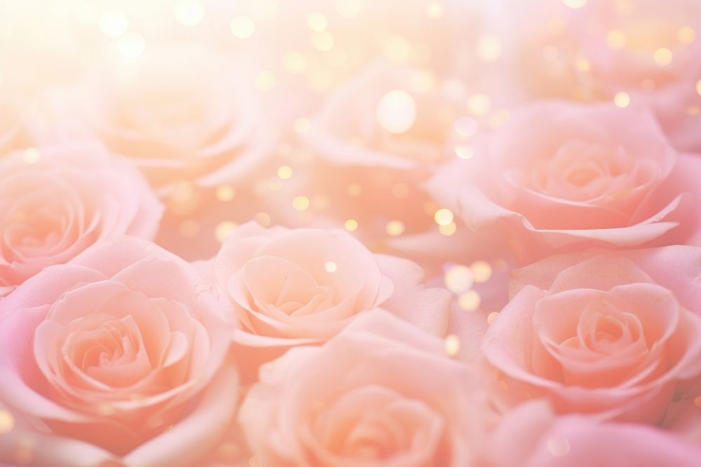 Rose pattern bokeh effect background backgrounds abstract flower.