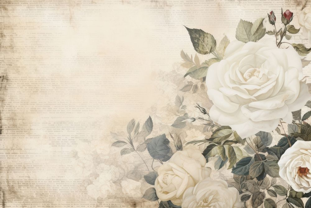 Wedding and white rose landscapes backgrounds pattern flower.