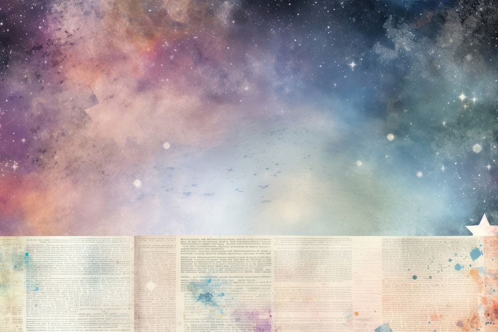 Minimal galaxy space landscapes backgrounds astronomy newspaper.