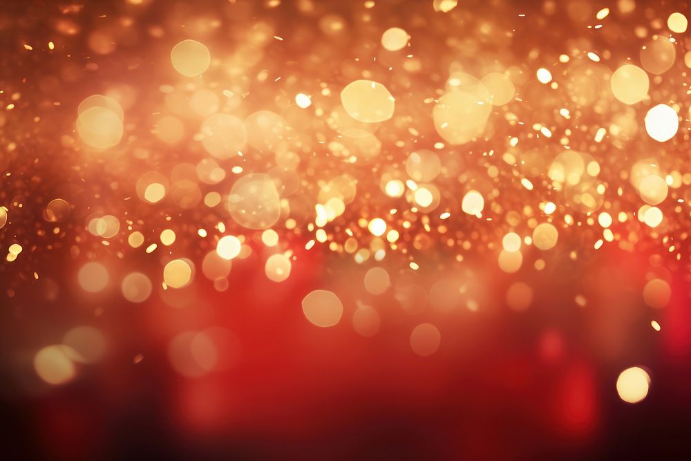 Golden sparkle in bokeh effect background light backgrounds glitter.