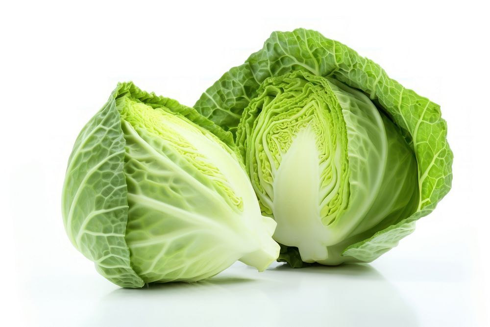 Green cabbage vegetable plant food.