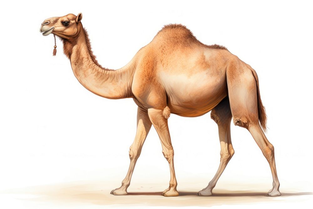 Camel animal mammal livestock.