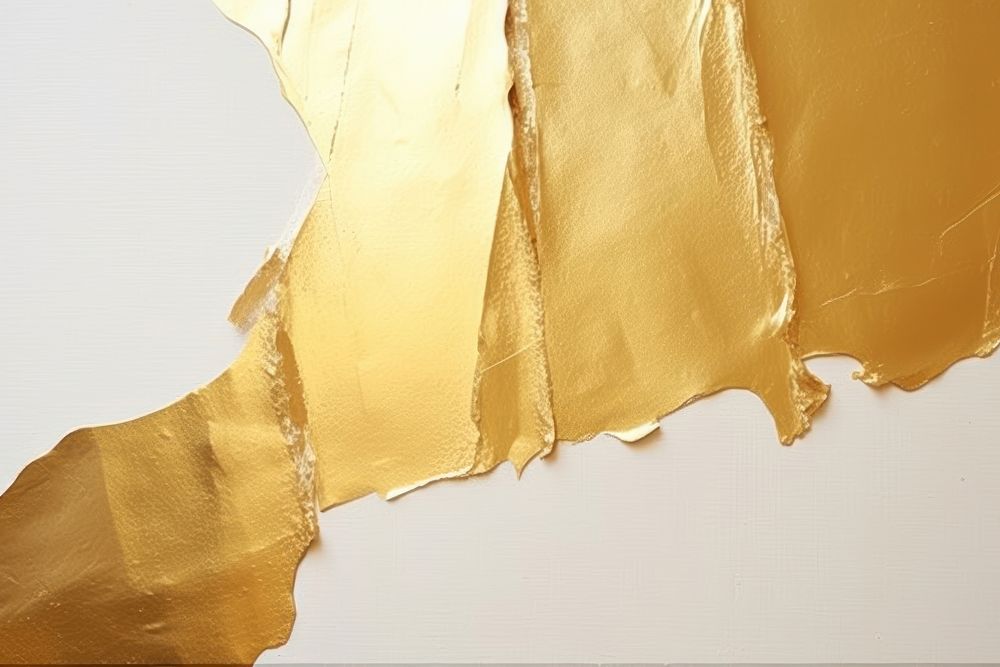 Abstract gold leaf ripped paper | Free Photo Illustration - rawpixel