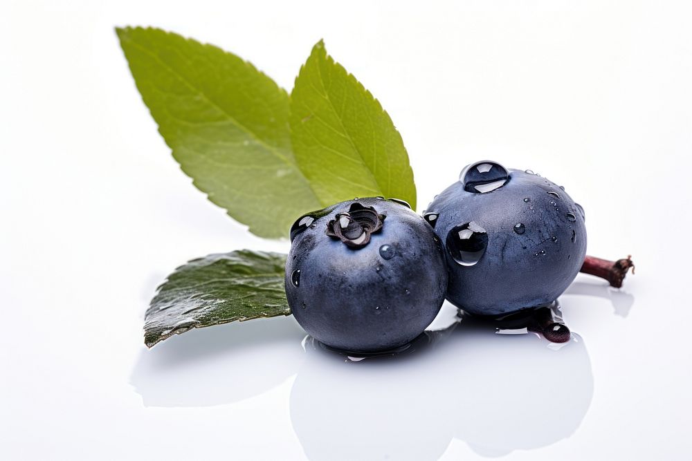 A blueberry floating fruit plant food.