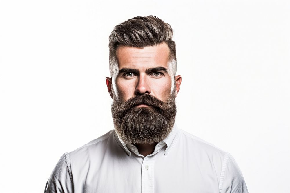 Barber portrait beard adult.