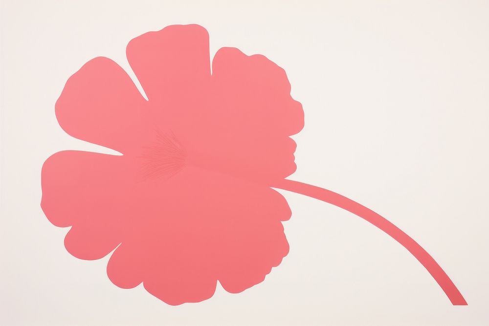 Tailflower minimalist form petal creativity geranium.
