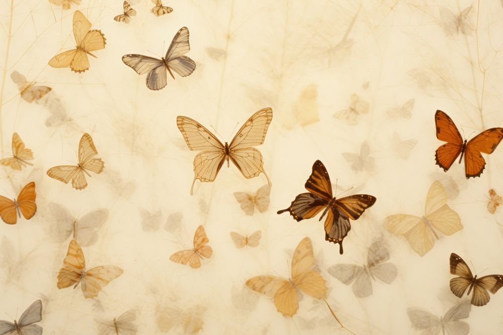 Real Pressed a Butterflys butterfly backgrounds animal.