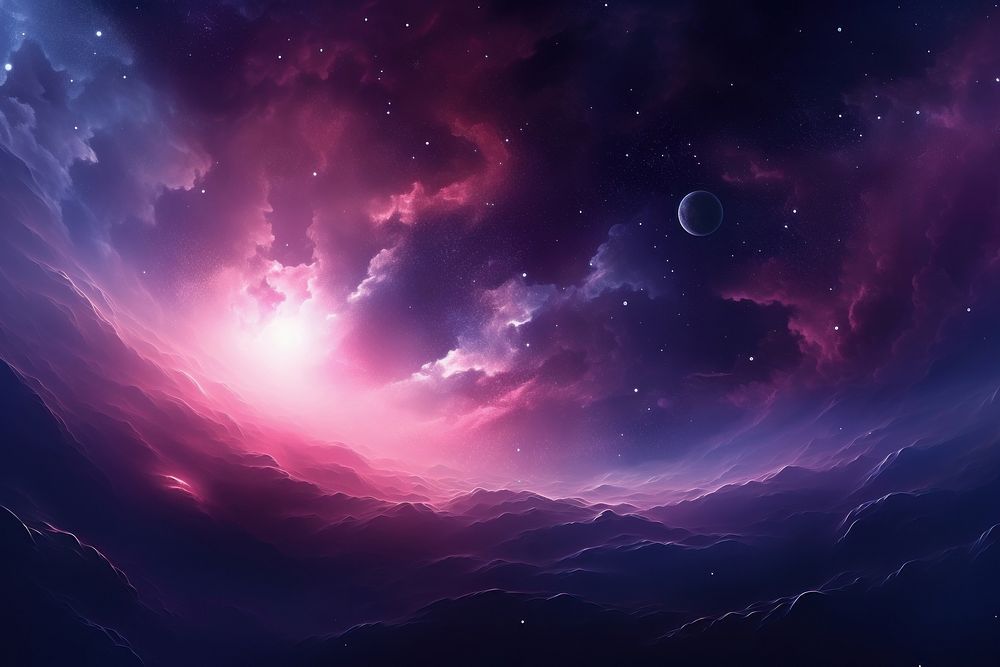  Space night backgrounds astronomy. AI generated Image by rawpixel.