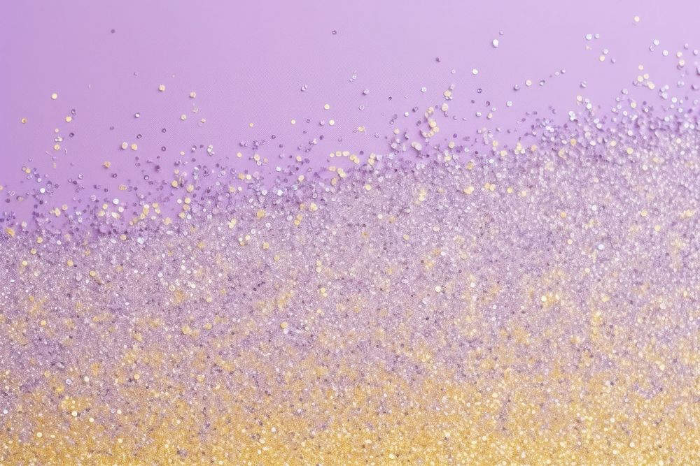 Light purple and light yellow glitter backgrounds fragility.