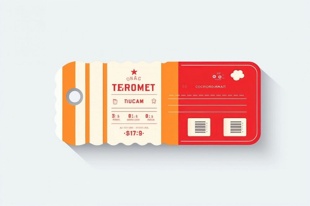 Ticket text technology diagram.