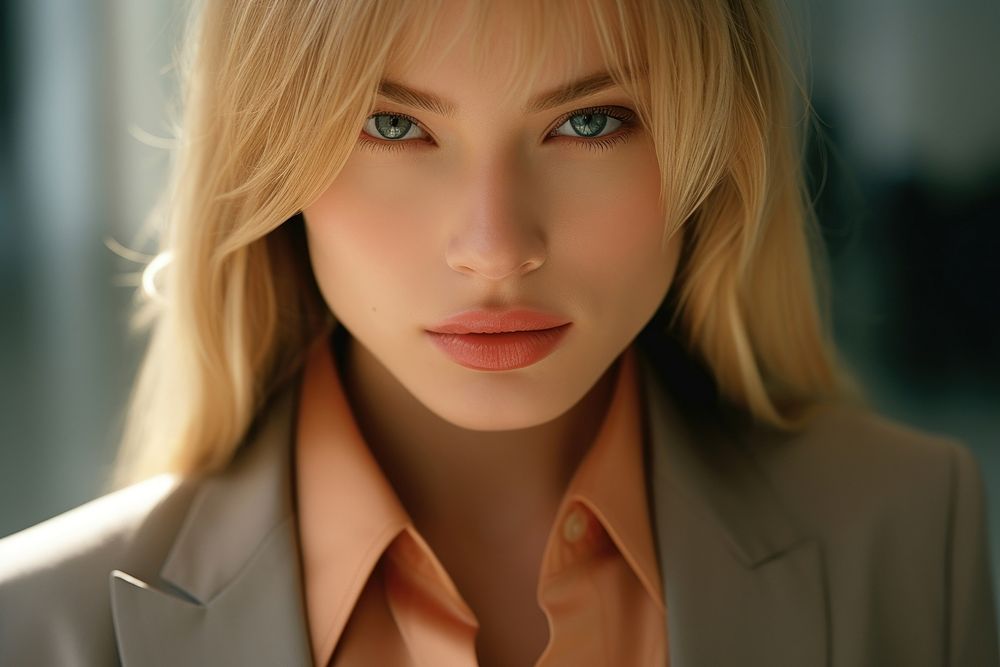 Businesswoman skin portrait adult. AI generated Image by rawpixel.