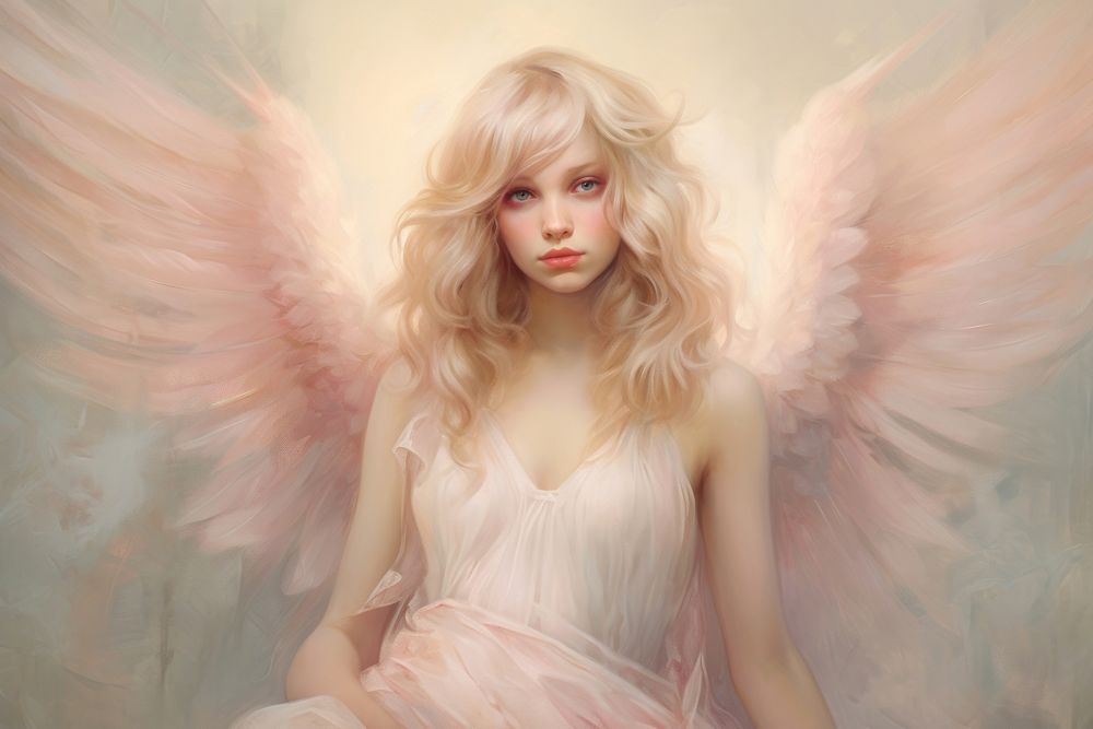 Angel standing adult representation spirituality.