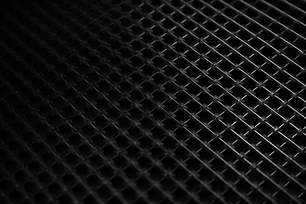  Grid wallpaper black backgrounds repetition. AI generated Image by rawpixel.