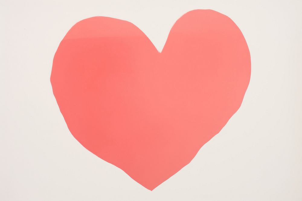Heart shape minimalist form backgrounds creativity rectangle.