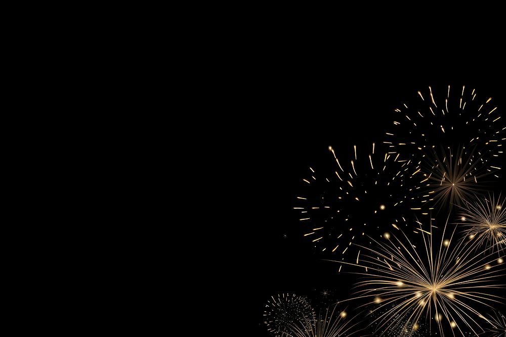 Fireworks backgrounds black background illuminated.