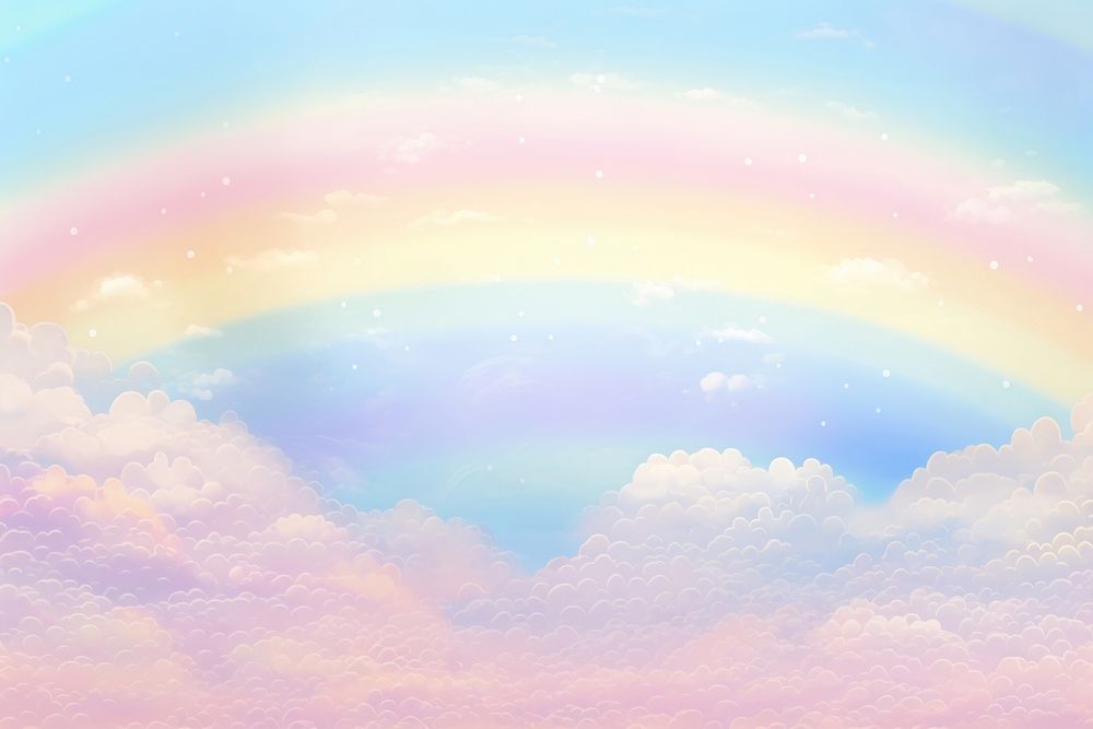 Cute aesthetic background rainbow backgrounds | Premium Photo ...