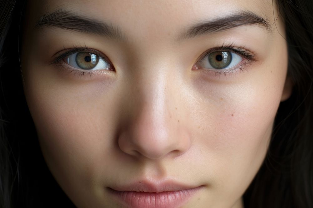Japanese women adult skin eye.