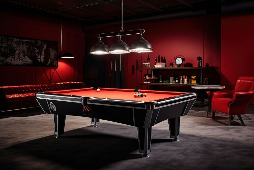 Game room furniture sports table. AI generated Image by rawpixel.
