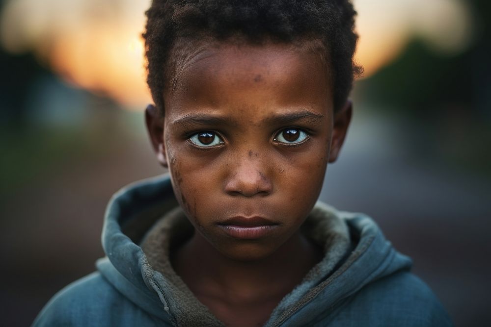 South African kid portrait child photo.