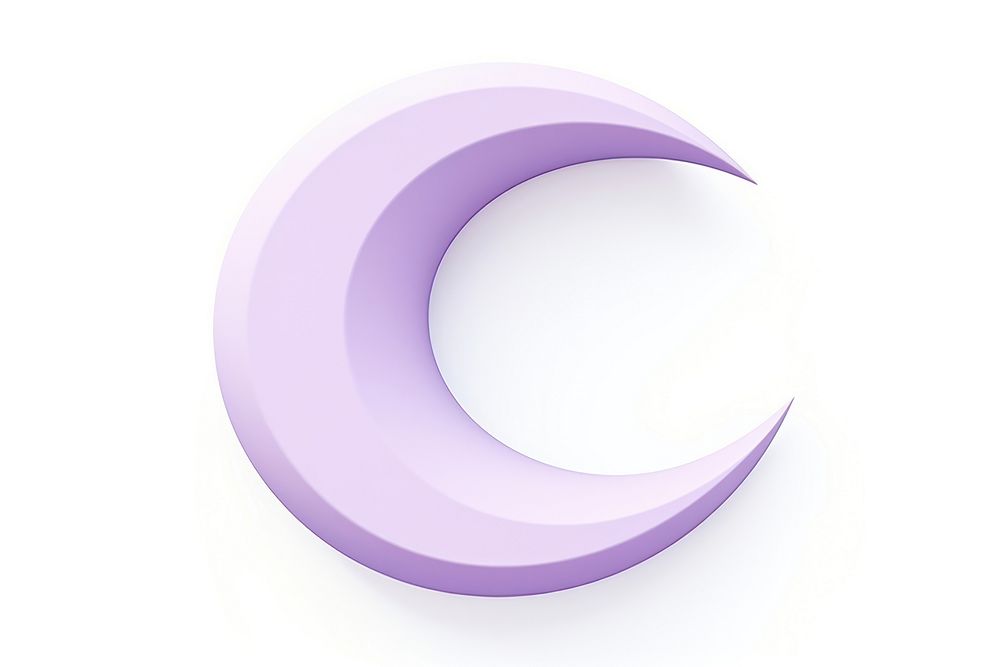 Crescent moon purple astronomy lavender.