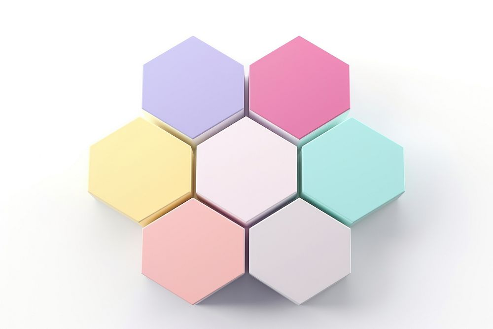 Hexagon toy creativity variation.
