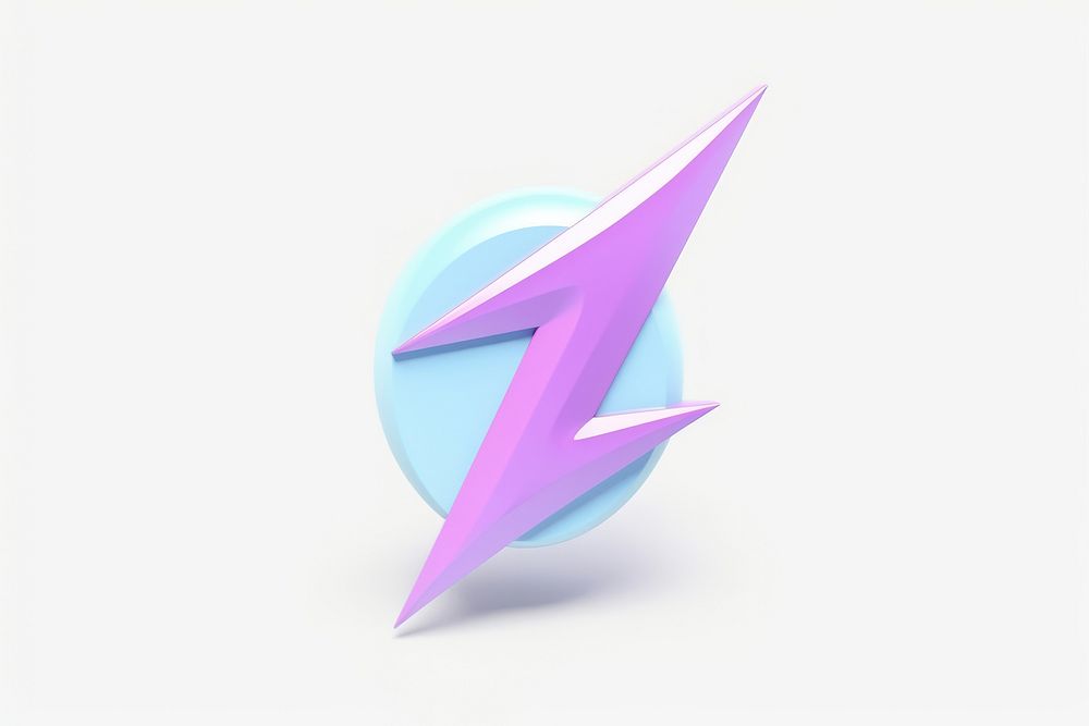Lightning symbol logo bolt.