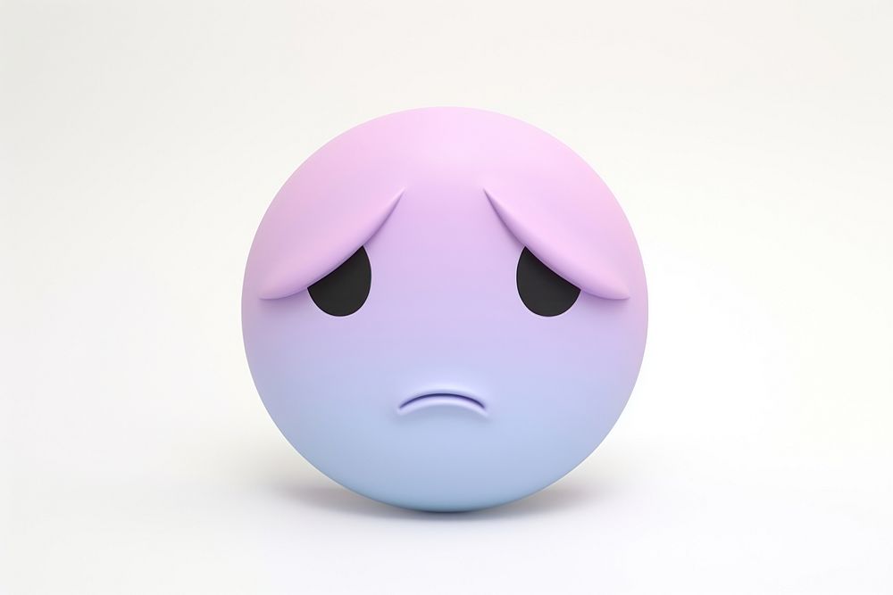 Emoji face anthropomorphic representation.