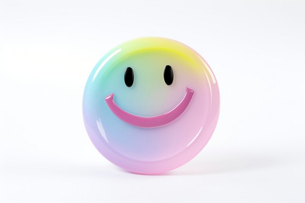 Emoji smiley face toy.