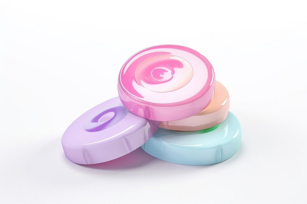 Sweets Candy cosmetics savings circle.