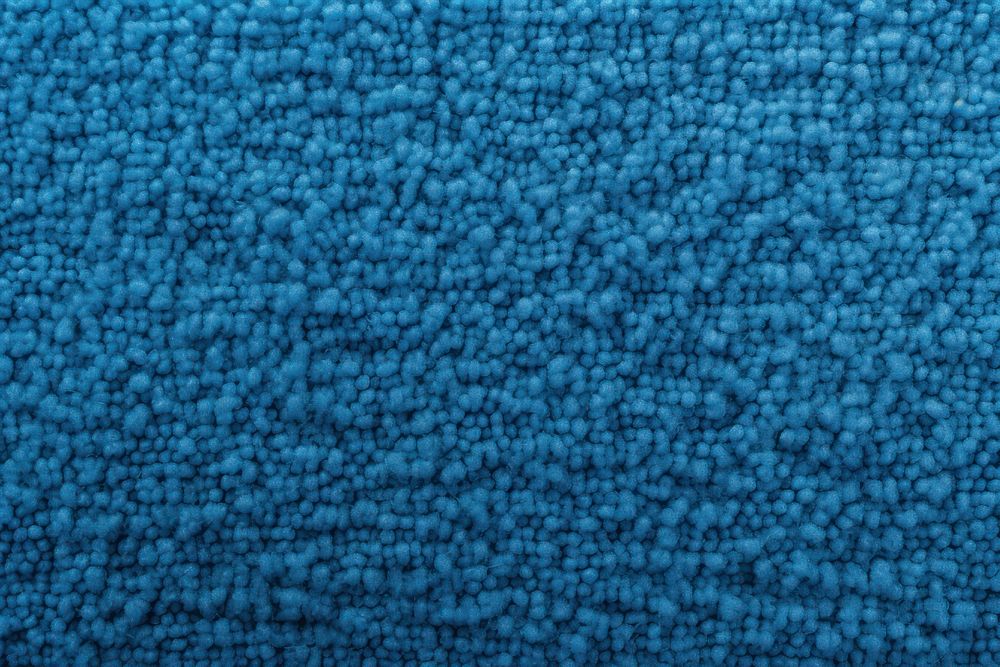 Blue wool carpet backgrounds turquoise material.