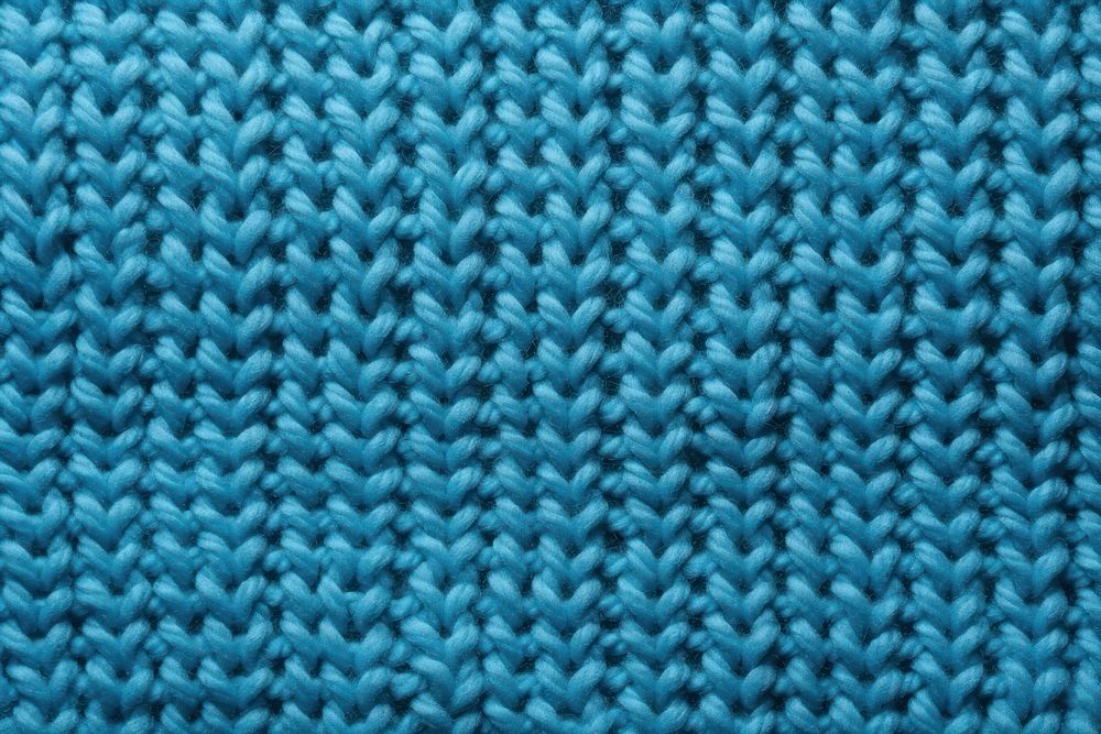 Blue wool knit backgrounds texture woven.