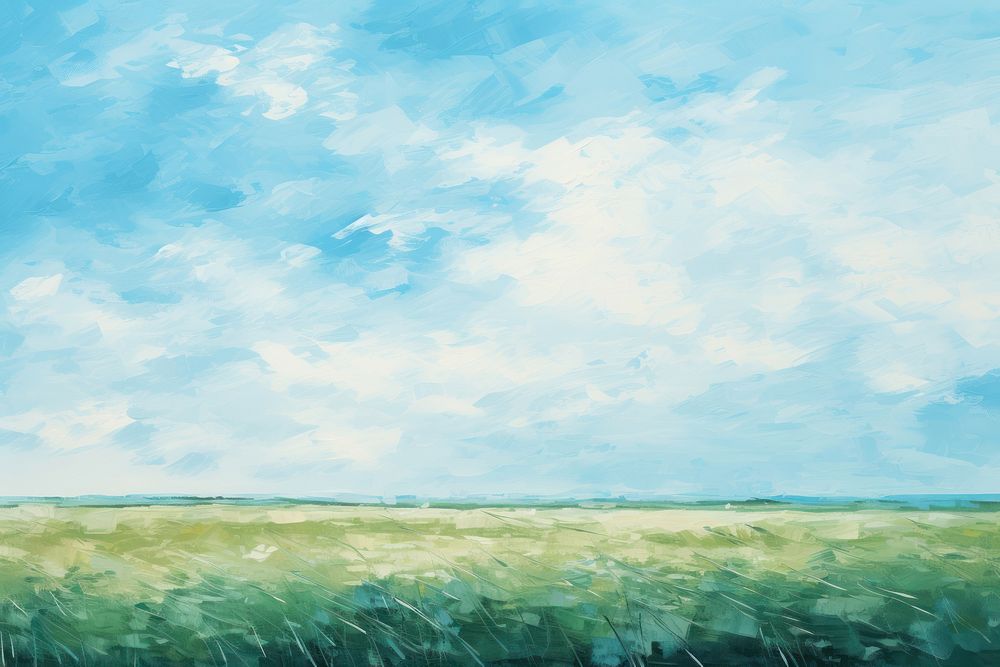 Countryside landscape background painting backgrounds outdoors.