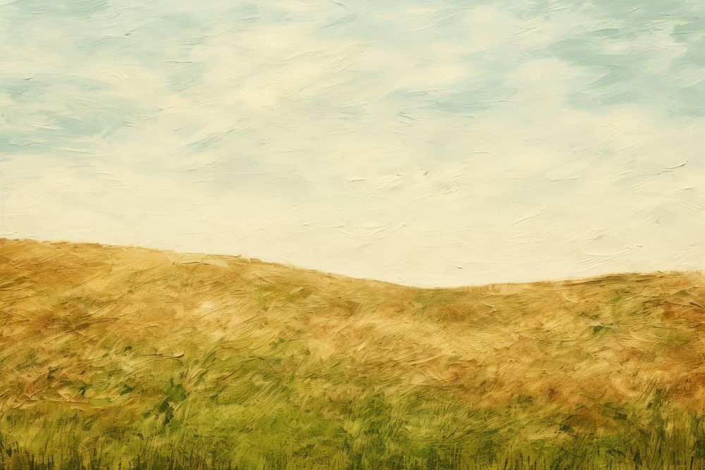 Hill background painting backgrounds landscape.