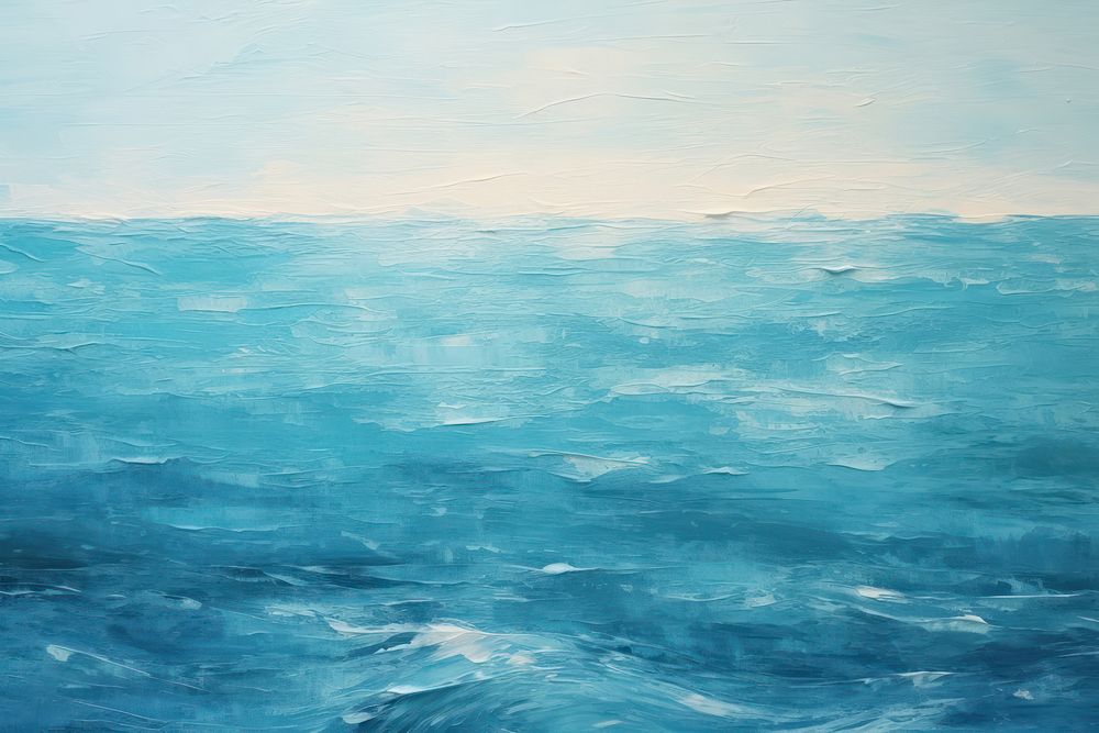 Oceanscape painting backgrounds horizon.
