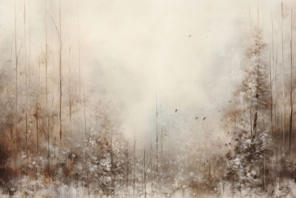 Snow forest background backgrounds outdoors painting.