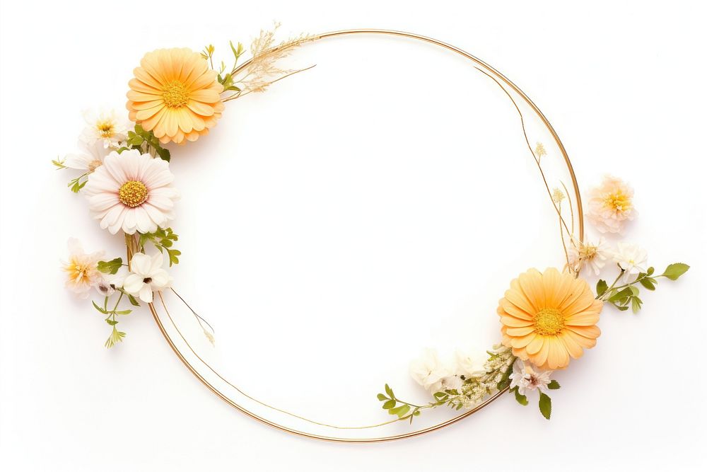 Flower wedding wreath plant.