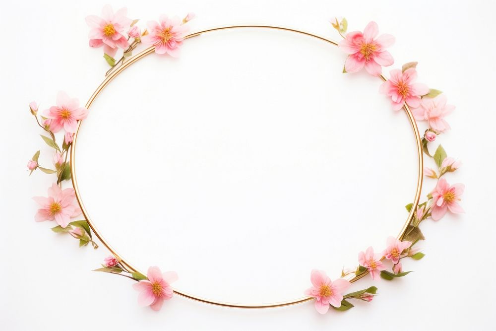 Flower jewelry wreath plant.