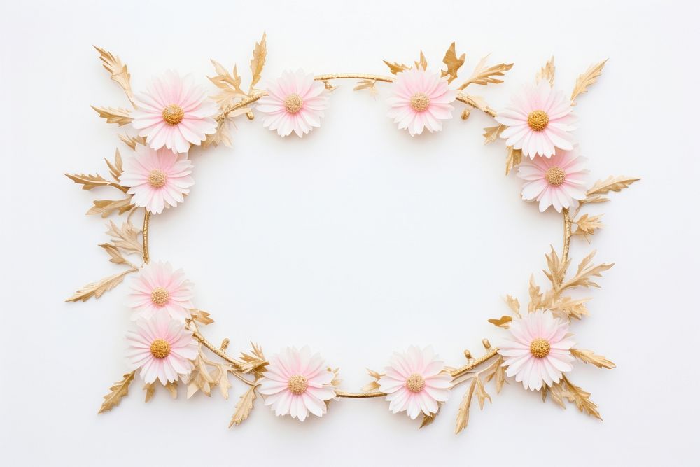 Flower jewelry wreath petal.