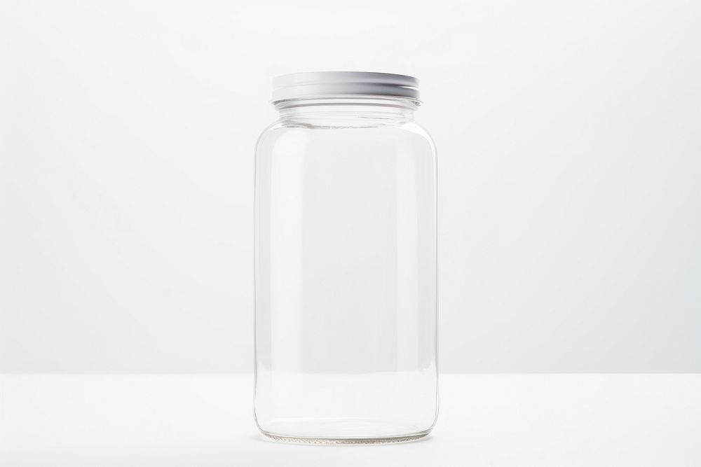 Jar bottle  glass studio shot drinkware.