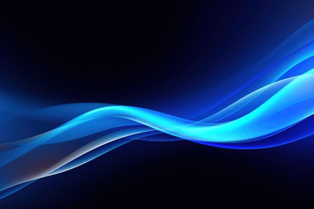 Blue neon light backgrounds abstract.
