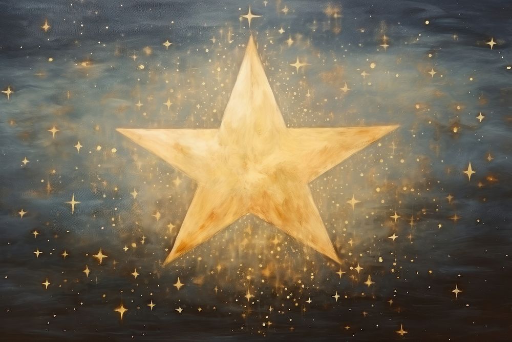 The star in the night sky backgrounds constellation illuminated.