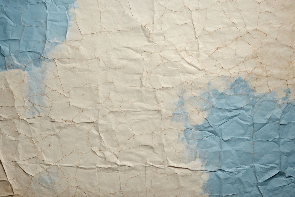 Blue torn paper brown pattern paper backgrounds old weathered.
