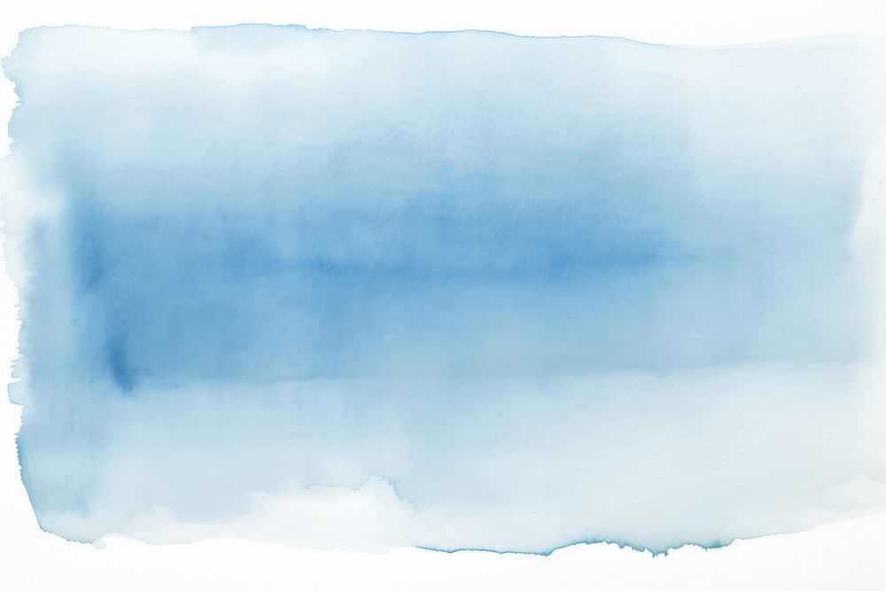 Blue watercolor stain paper backgrounds creativity rectangle.