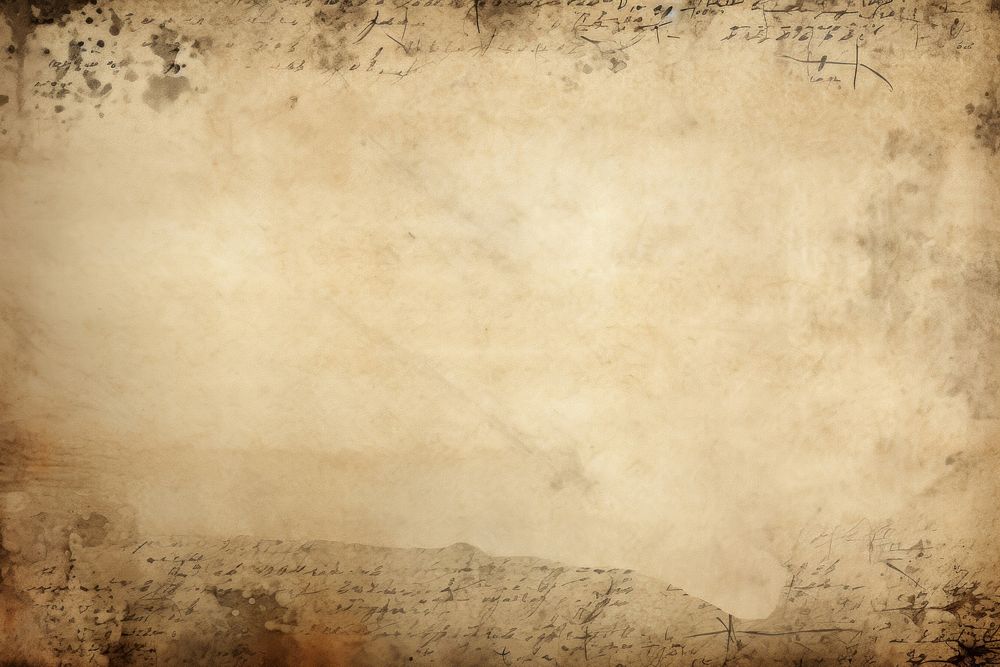 Old paper texture with some small texts backgrounds distressed weathered.