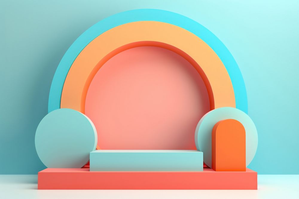 Arch circle shape geometric shape. | Free Photo - rawpixel