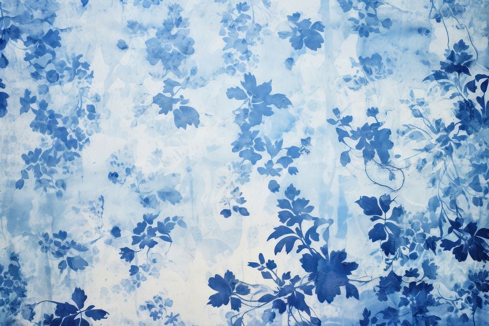 Blue pattern art backgrounds splattered.