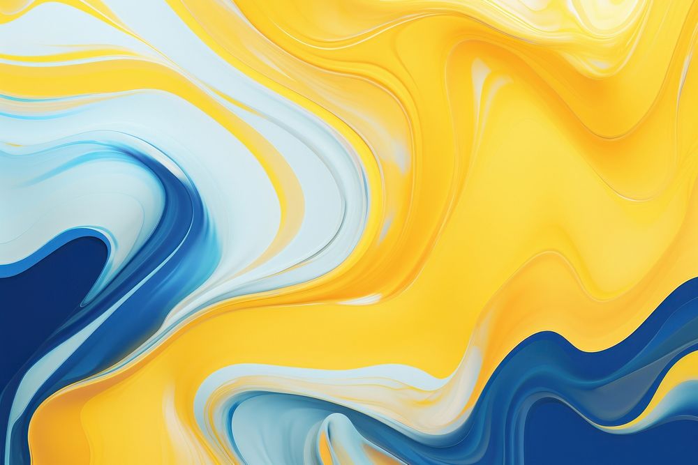 Fluid art background backgrounds pattern yellow.