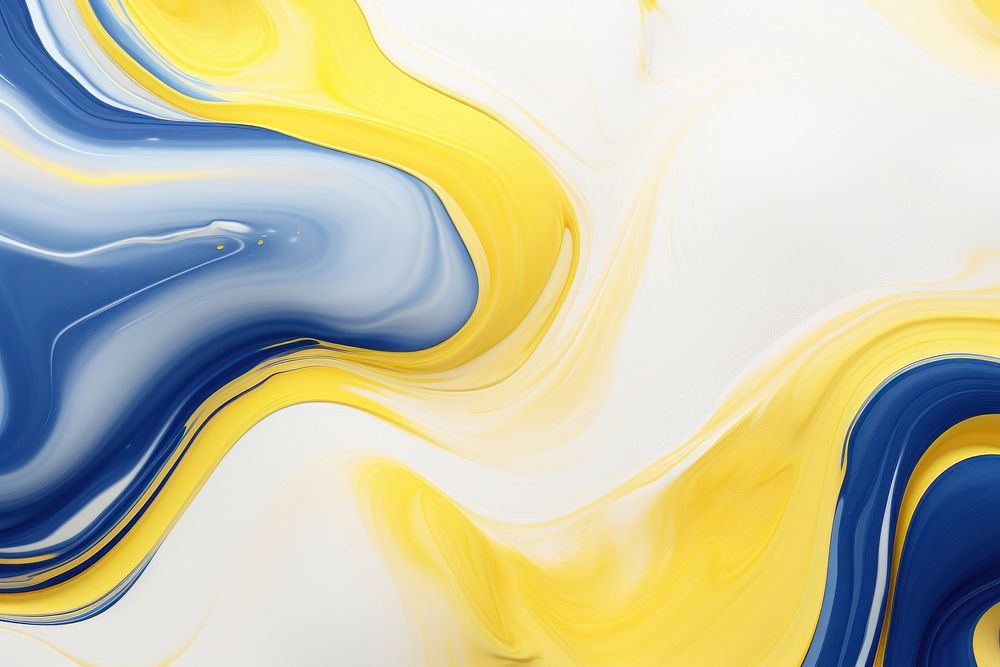 Fluid art background backgrounds yellow blue.